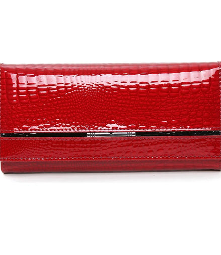 Luxury Brand Ladies Wallet Genuine Leather Purse Bag Long Real Cow Leather Woman Wallet for Coins and Cards