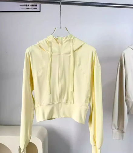 Hooded casual jacket women's outdoor loose sports jacket