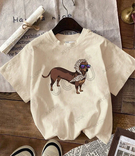 Summer Sporty T-Shirts Lip Printed Female Clothing Short Sleeve O-neck Tees Funny Women T Shirt Vintage Unisex Tops