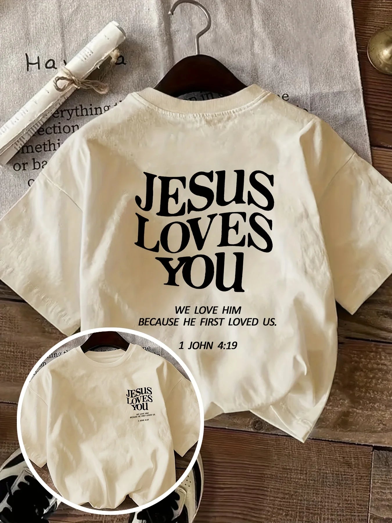 2026 New Women's Round Neck Letter Print Fashion Short Sleeve Casual T-Shirt, 