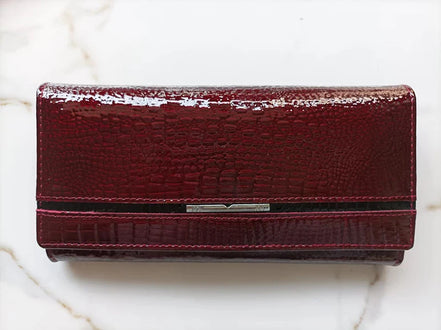 Luxury Brand Ladies Wallet Genuine Leather Purse Bag Long Real Cow Leather Woman Wallet for Coins and Cards
