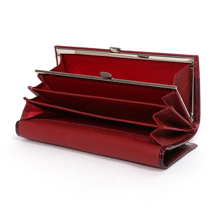Luxury Brand Ladies Wallet Genuine Leather Purse Bag Long Real Cow Leather Woman Wallet for Coins and Cards